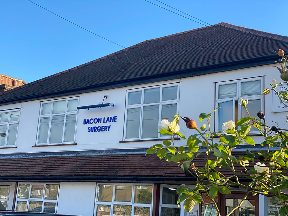 Bacon Lane Surgery entrance