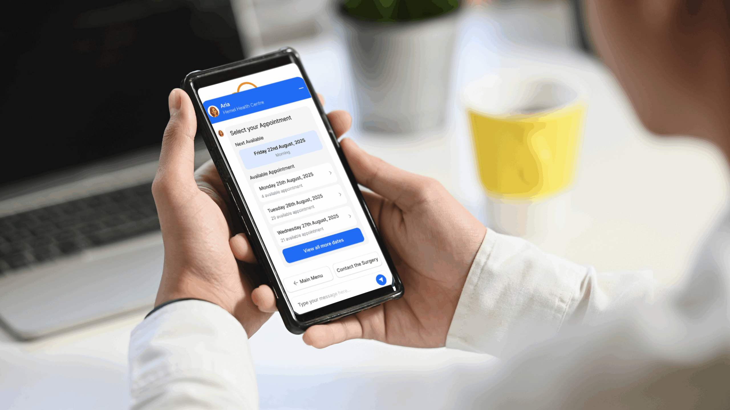 Patient-led GP Appointment Booking via Surgery Assist