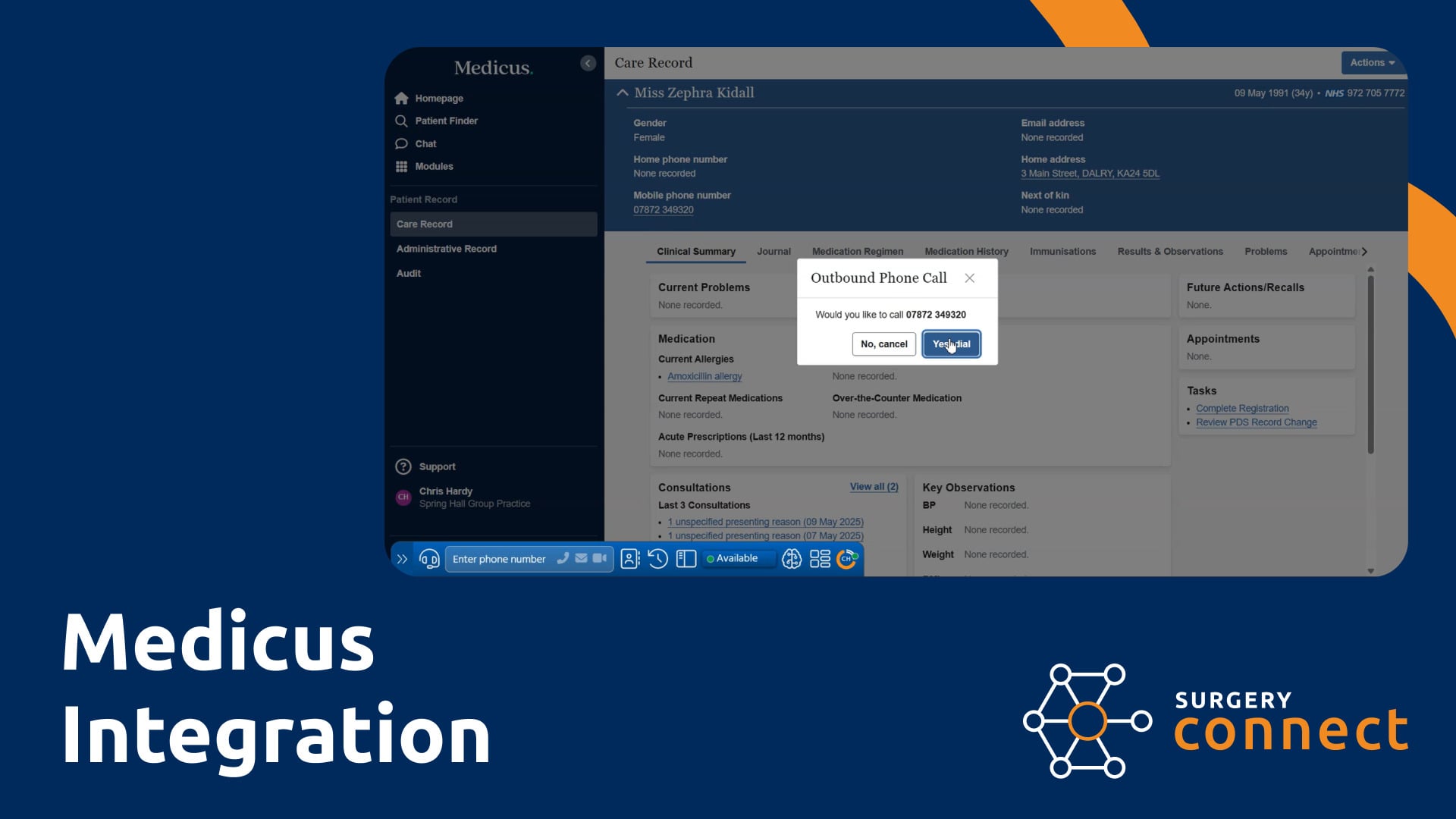 X-on Health and Medicus Health launch fully integrated EHR phone system