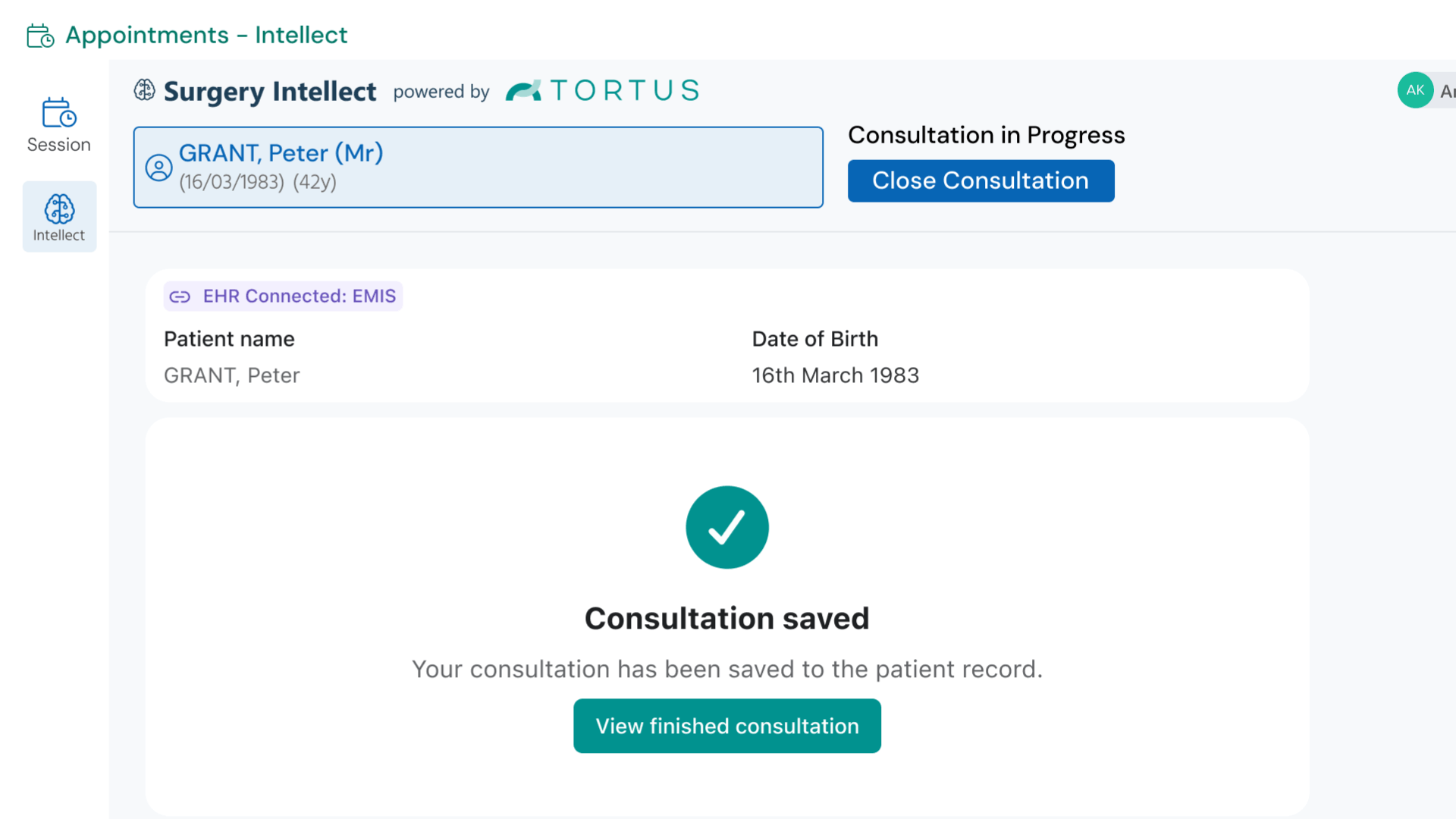 Surgery Intellect achieves IM1 assurance for file to record