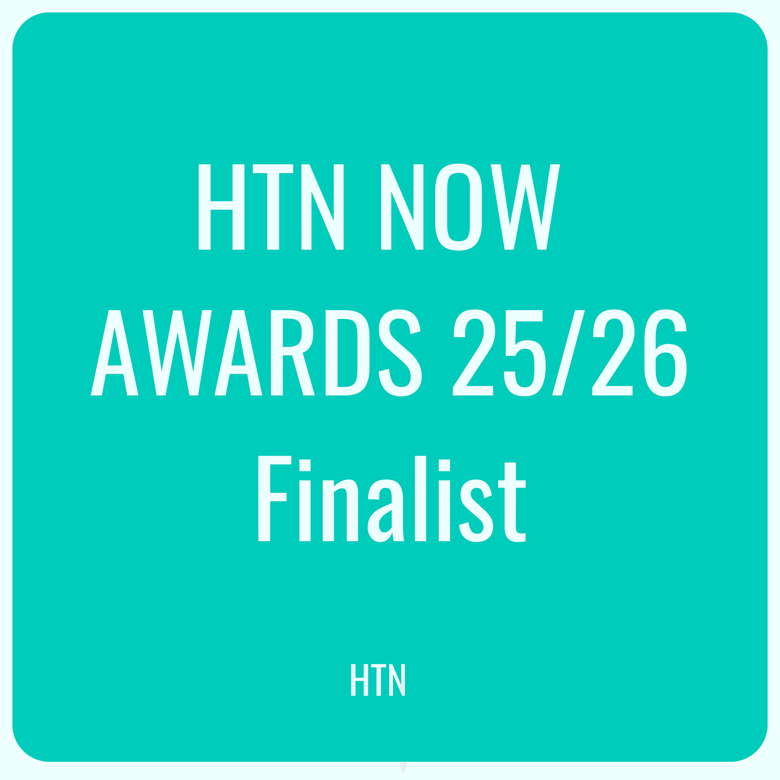 HTN Now Awards 25/26 finalist